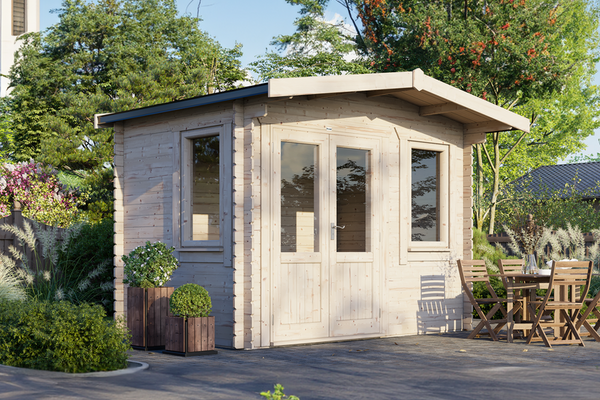 Classic Chalet Log Cabin 8x12