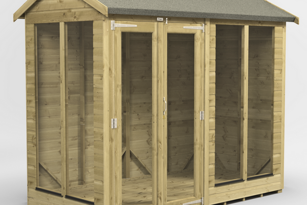 Premium Apex Summer House 8x4