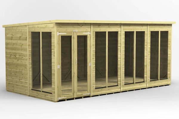 Premium Pent Summerhouse 16x8