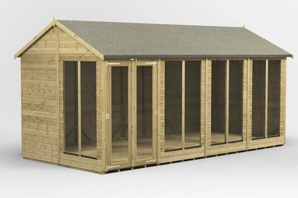 Premium Apex Summer House 16x8