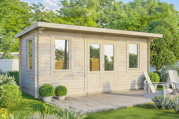 Pent Classic Log Cabin 20x8