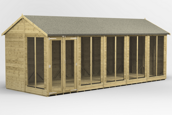 Premium Apex Summer House 20x8