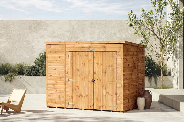 Pent Storage Shed 8x6
